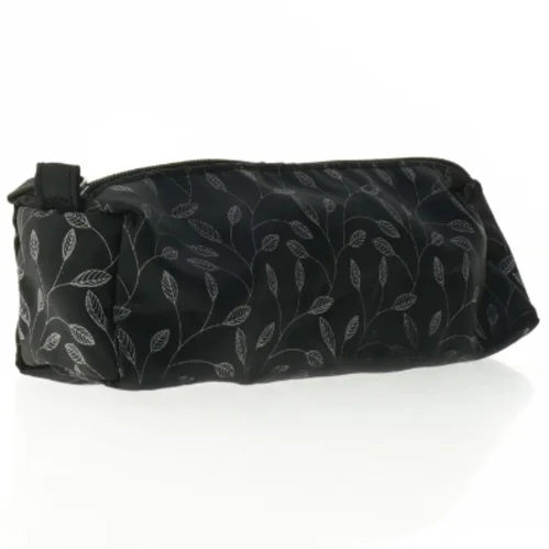 Sort penalhus med bladtryk (str. 25 cm. ja)