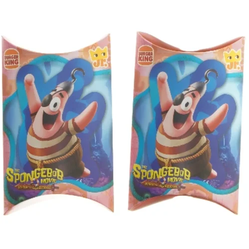 Burger King SpongeBob legetøj emballage