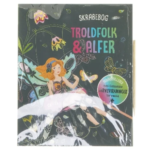Skrabebog Troldfolk & Alfer (Bog)
