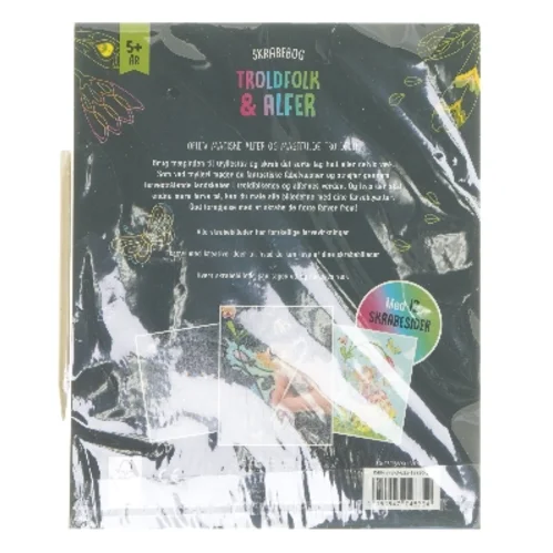 Skrabebog Troldfolk & Alfer (Bog)