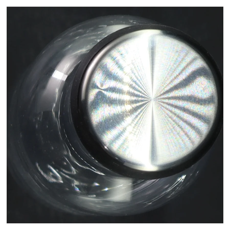 Glasvandflaske (str. H. 29 cm)