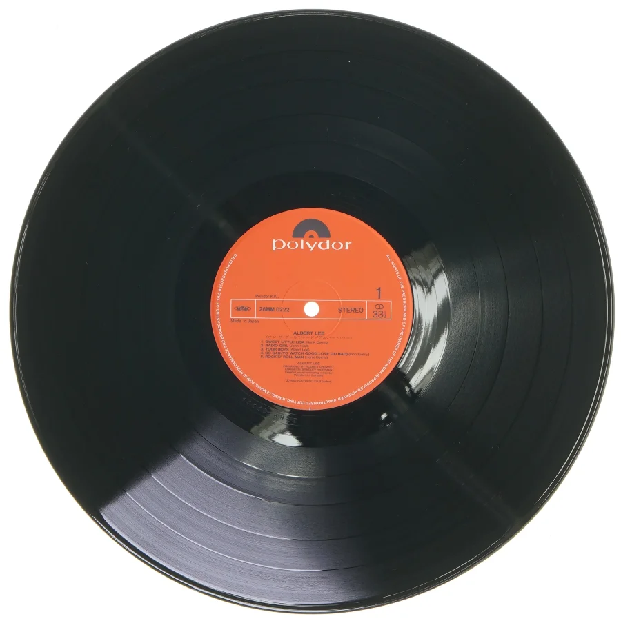 Albert Lee LP vinyl