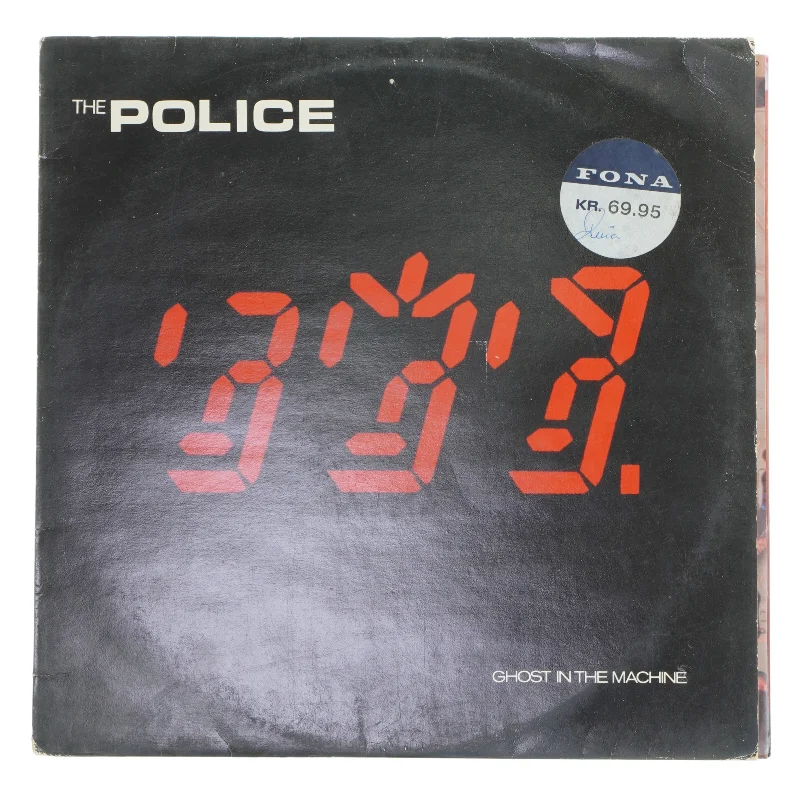 The Police - Ghost in the Machine LP fra A&M Records