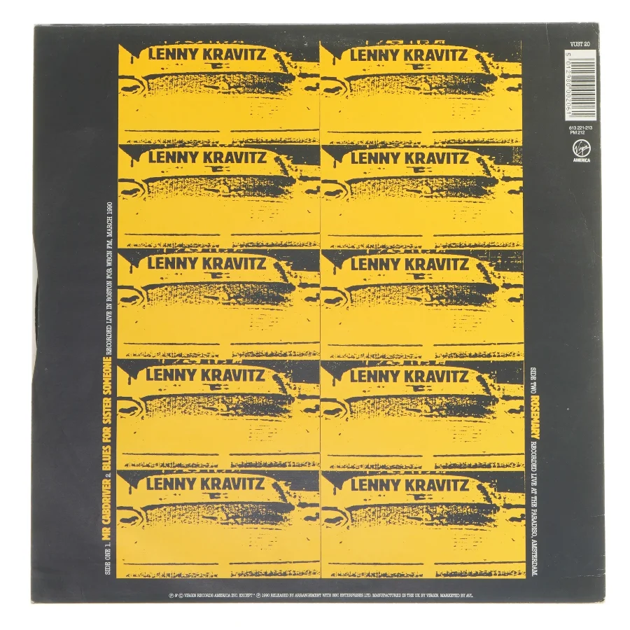 Lenny Kravitz Mr. Cab Driver vinyl