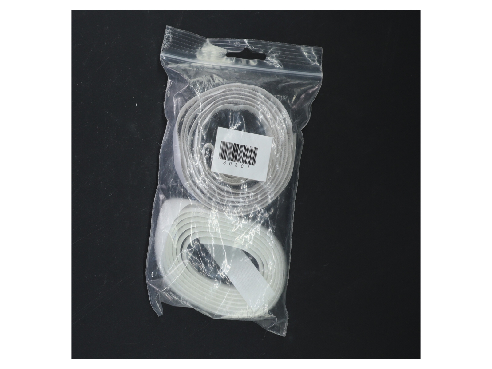 Velcro tape og elastisk snor