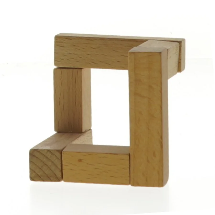Træpuslespil (str. 6x6 cm)