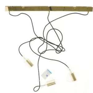 Markslöjd SKY Pendel 3L Lige Messing (str. 70 cm)