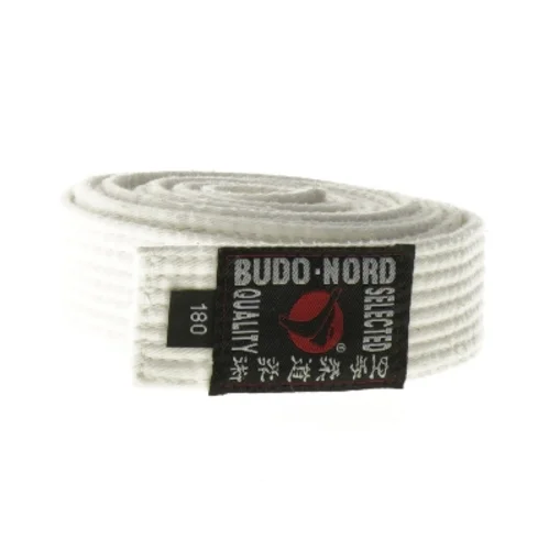 Hvidt kampsportsbælte (str. 260 cm)