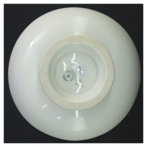 Lille fad med fod fra Frijsenborg stel fra Royal Copenhagen (str. Ø 17,5x5 cm)