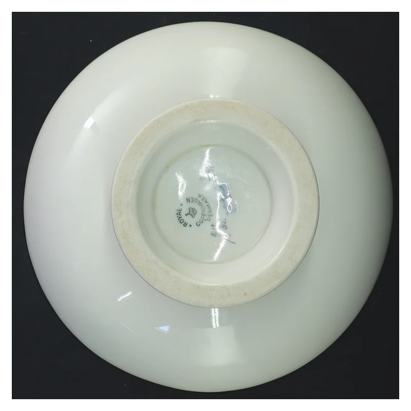 Lille fad med fod fra Frijsenborg stel fra Royal Copenhagen (str. Ø 17,5x5 cm)