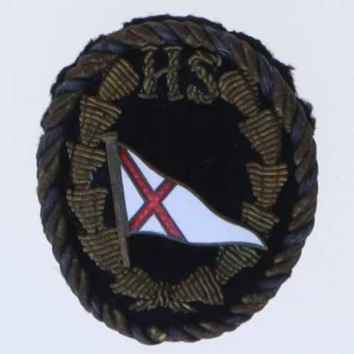 Marinepin med flagmotiv (str. 4 cm)