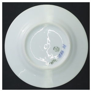 Blåblomst Flad tallerken fra Royal Copenhagen 3. Sortering (str. Ø 16 cm)