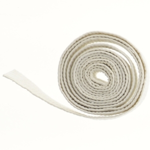 Hvid kampsportsbælte (str. 290 cm)