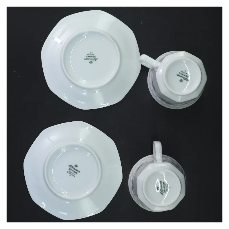 Kaffekop sæt med underkop (str. Ø 12,5&7x9 cm)