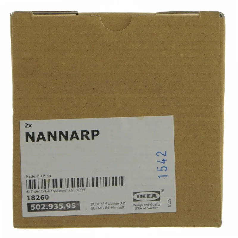 IKEA Nannarp grå ben fra IKEA (str. 11x10,5x10,5 cm)