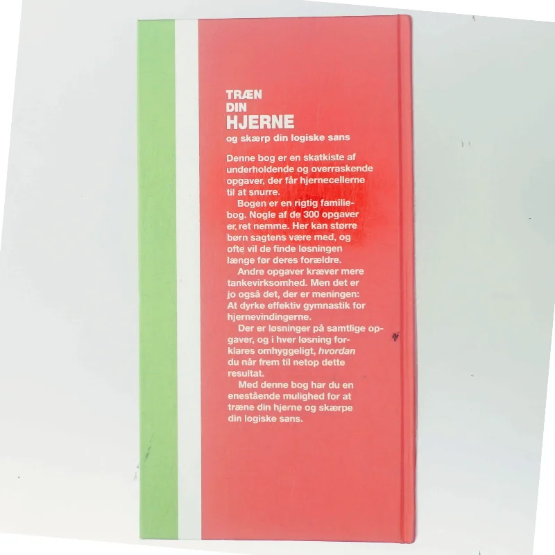 Træn din hjerne af Anker Tiedemann (Bog)