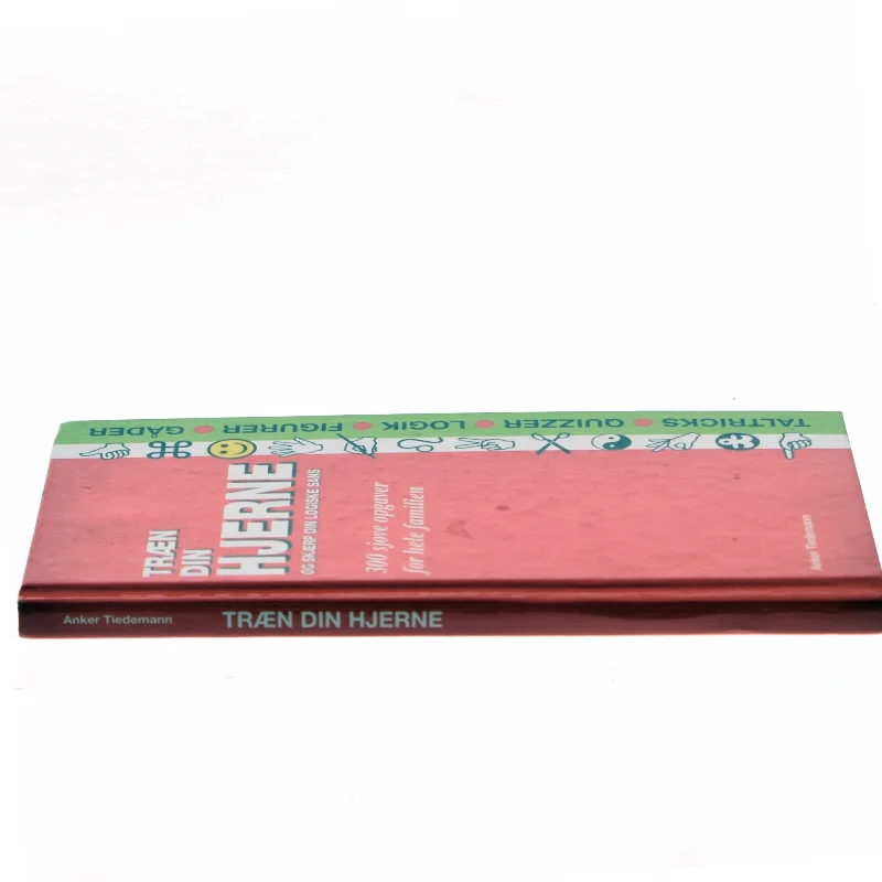 Træn din hjerne af Anker Tiedemann (Bog)
