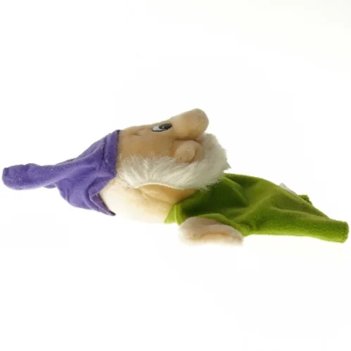  Nisse hånddukke med lilla hat fra Zebra (str. 31 cm)