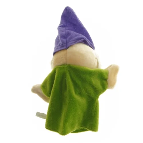  Nisse hånddukke med lilla hat fra Zebra (str. 31 cm)