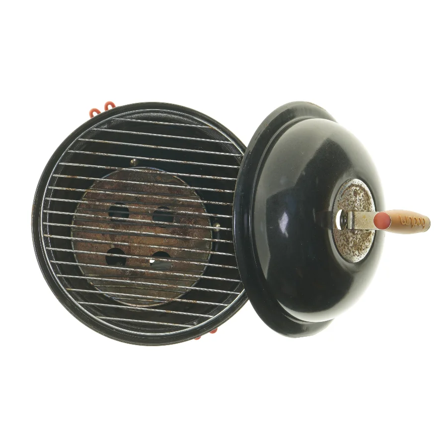 Mini bordgrill fyrkat fra Bodum (str. Ø 28,5 cm)