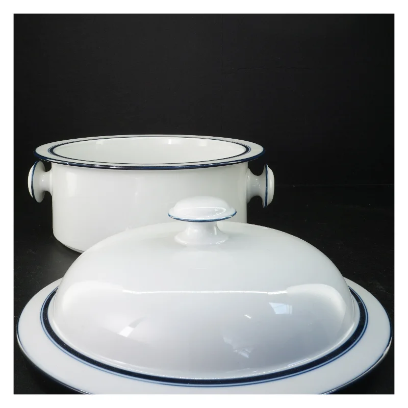 Dansk Bistro serveringsfad med låg (str. 28 cm)