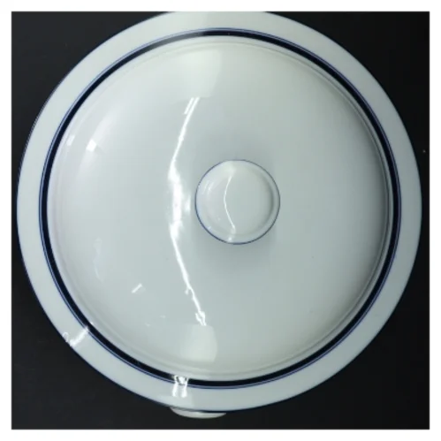 Dansk Bistro serveringsfad med låg (str. 28 cm)