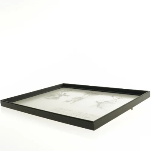 Indrammet kunsttryk (str. 40 x 30,5 cm)