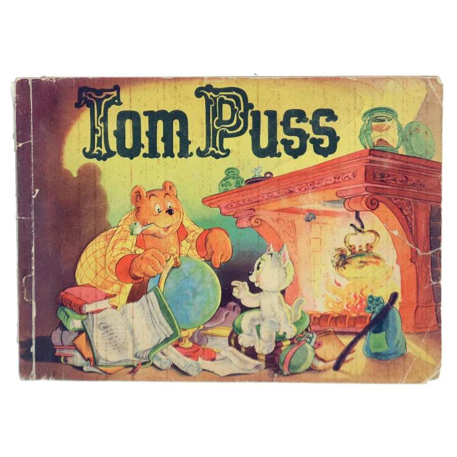 Gammel børnebog 'Tom Puss'
