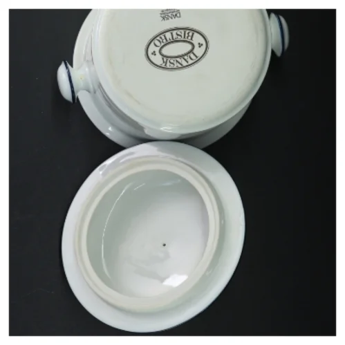 Terrin med låg fra Dansk bistro (str. 18 cm)