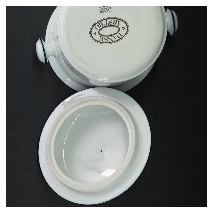 Terrin med låg fra Dansk bistro (str. 18 cm)