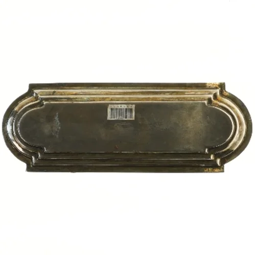 Metalfad med indgravering fra Brian Highland (str. 42x15 cm)