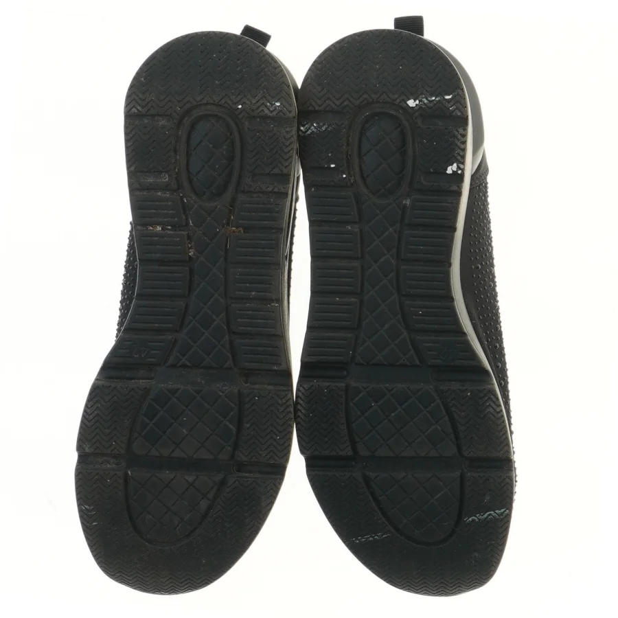 Sorte sneakers med sten fra Venice (str. 30 cm)