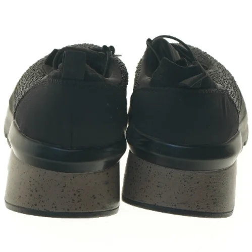 Sorte sneakers med sten fra Venice (str. 30 cm)