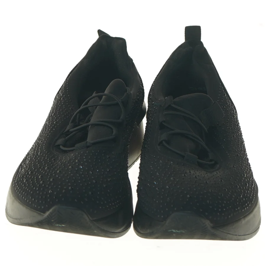 Sorte sneakers med sten fra Venice (str. 30 cm)