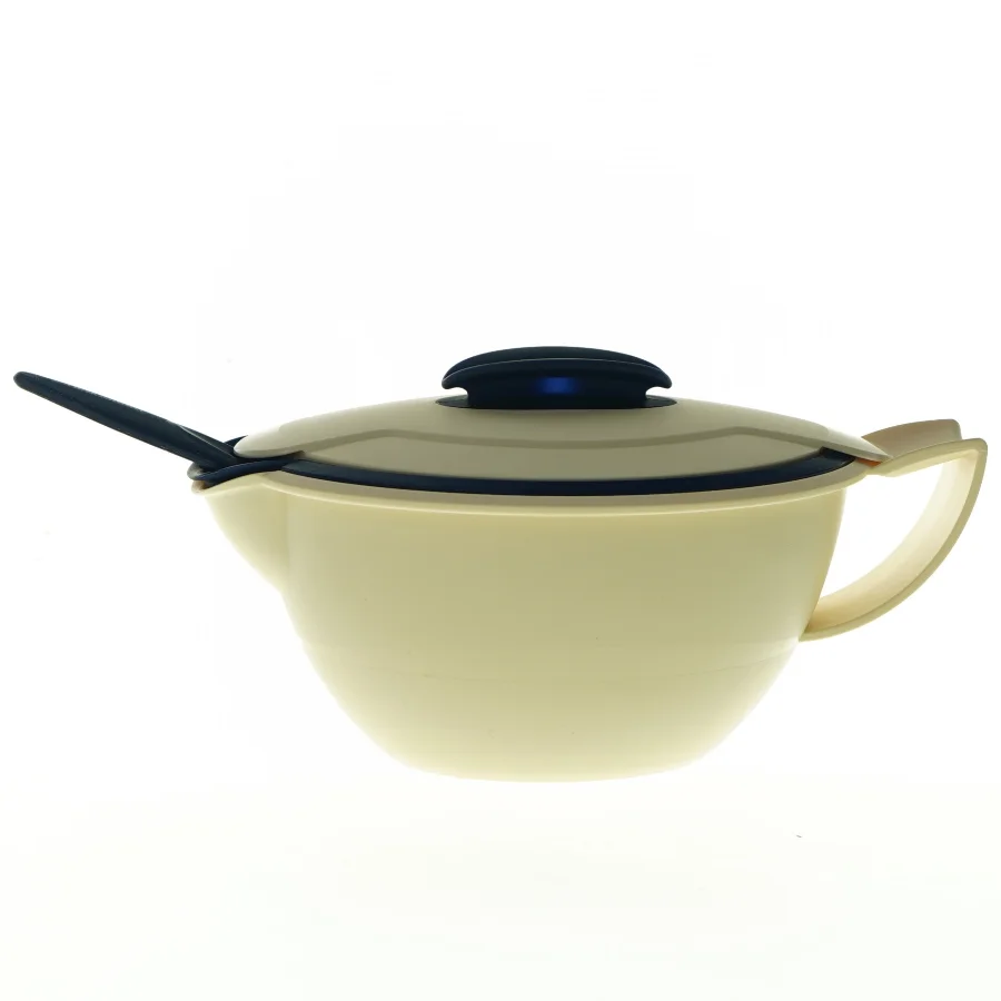 Sovsekande med låg og øse fra Tupperware (str. 22 x 12 cm)