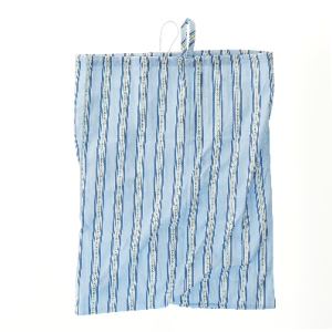 Stribet stofpose med ophæng (str. 62,5x49,5 cm)