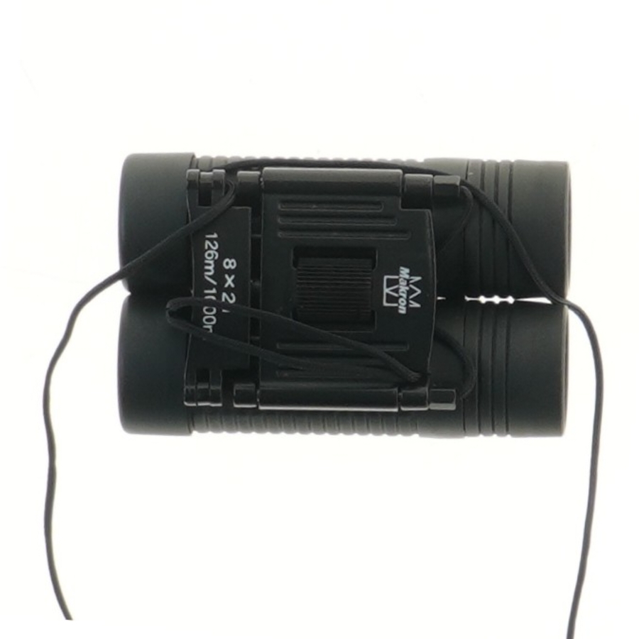 Kompakt kikkert med taske fra Makron (str. 11x10 cm)