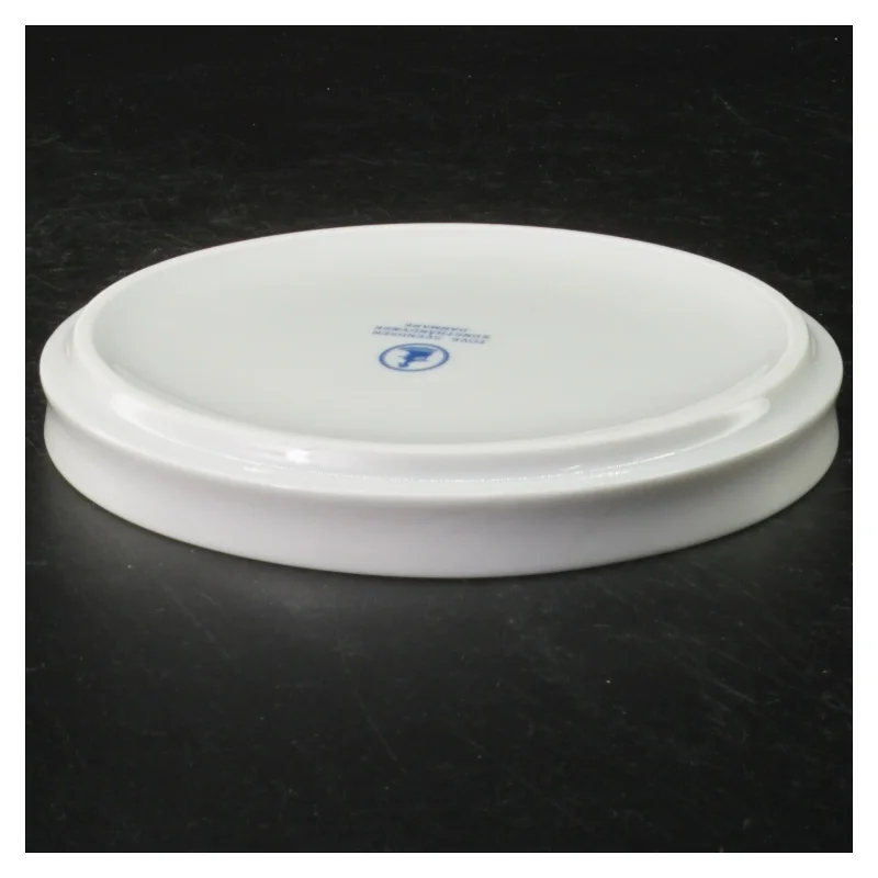 Porcelænstallerken med dyremotiv (str. Ø 24,5)