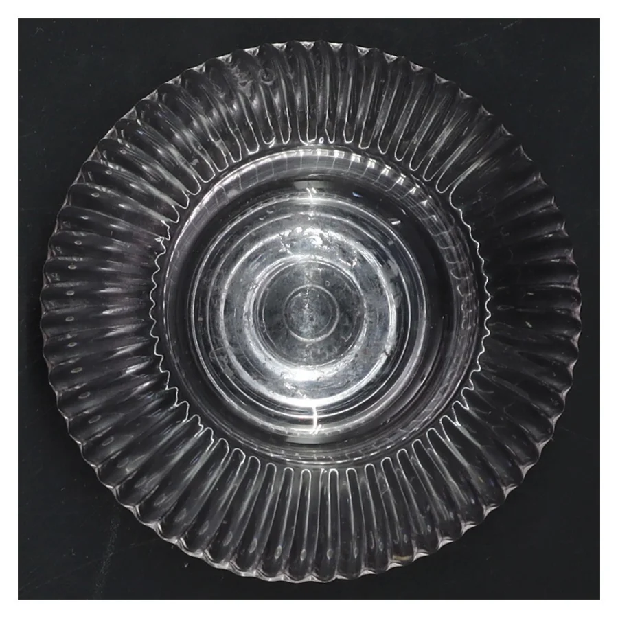 Glas lysestage (str. 5x10 cm)