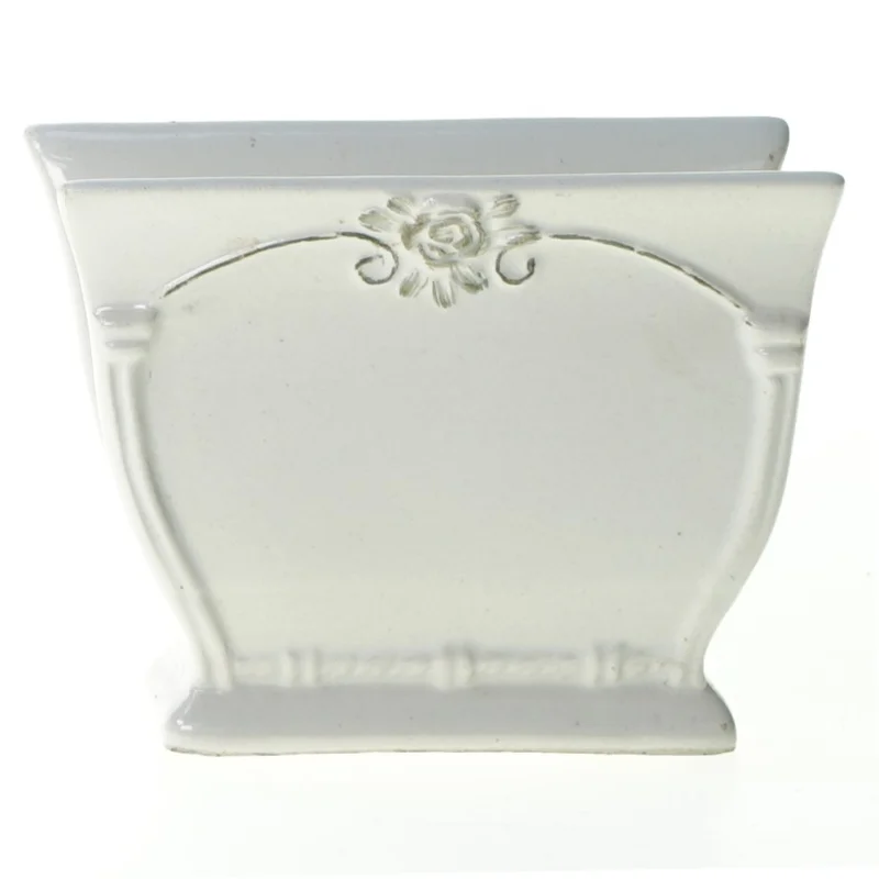 Porcelæns holder fra Udesen Danmark (str. 10 x 7 x 3 cm)