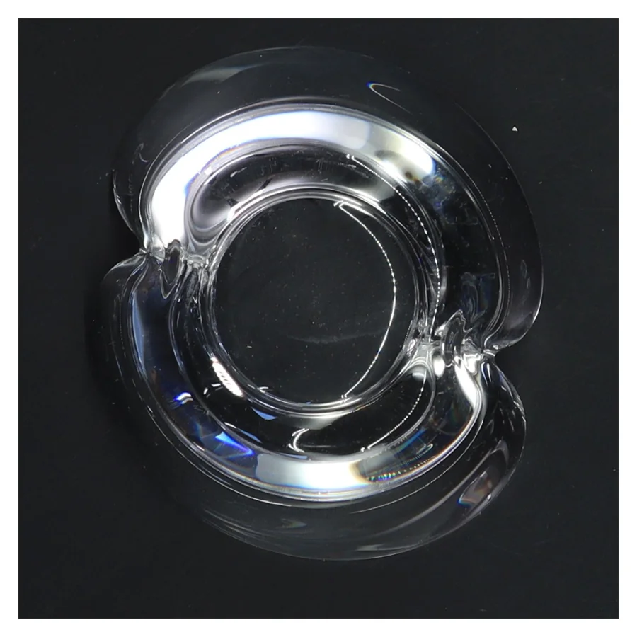 Glas lysestage (str. 10,5 cm)