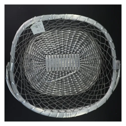 Metaltrådkurv (str. 22x36x30 cm)