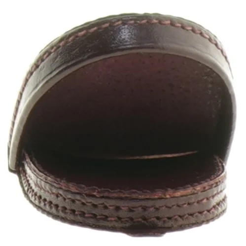 Læder møntpung (str. 6,5x6,5 cm)