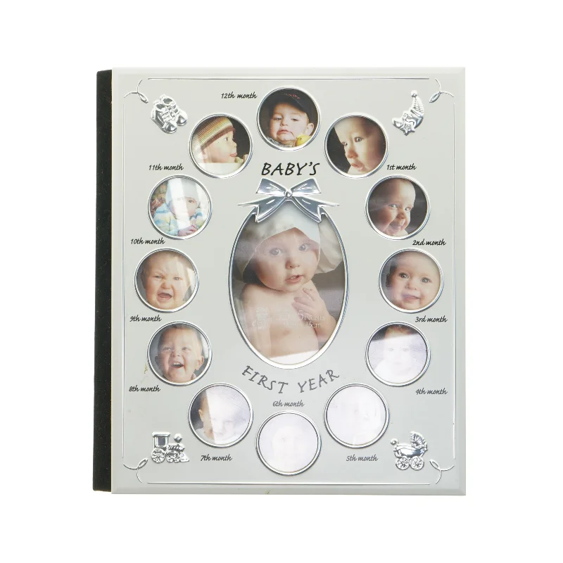 Babyens første år fotobog (str. 25 x 30 cm)