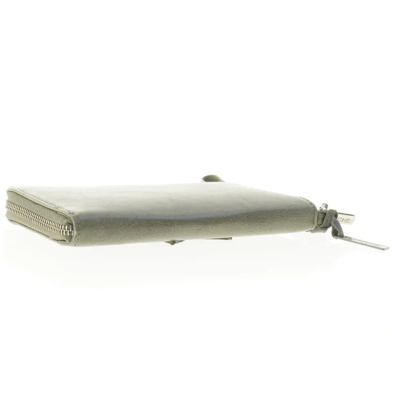 Læderpung med håndledsrem fra Depeche (str. 20 x 11 cm)