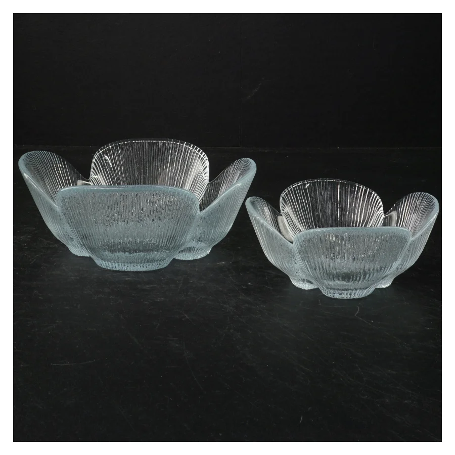 Glas skåle (str. Ø. 11-16. cm)