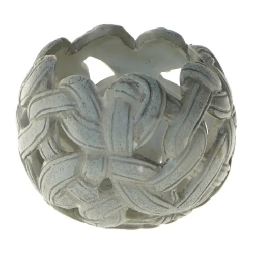 Dekorativ vase med blomstermønster (str. 9 cm)