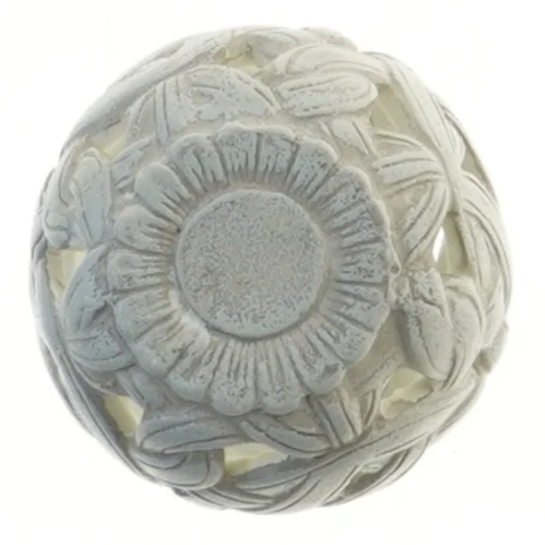 Dekorativ vase med blomstermønster (str. 9 cm)