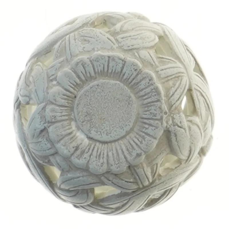 Dekorativ vase med blomstermønster (str. 9 cm)