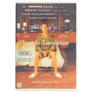 Lost in Translation med Bill Murray (DVD)